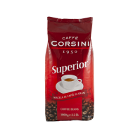 Kafijas pupiņas 1kg Caffe Corsini Superior pupiņu kafija gardēžiem