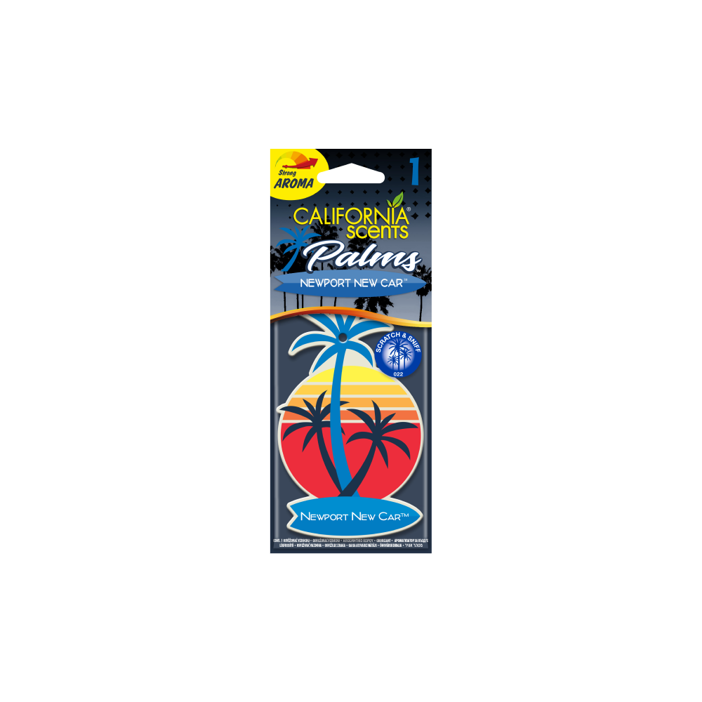 California Scents gaisa atsvaidzinātājs PALMA auto un mājai