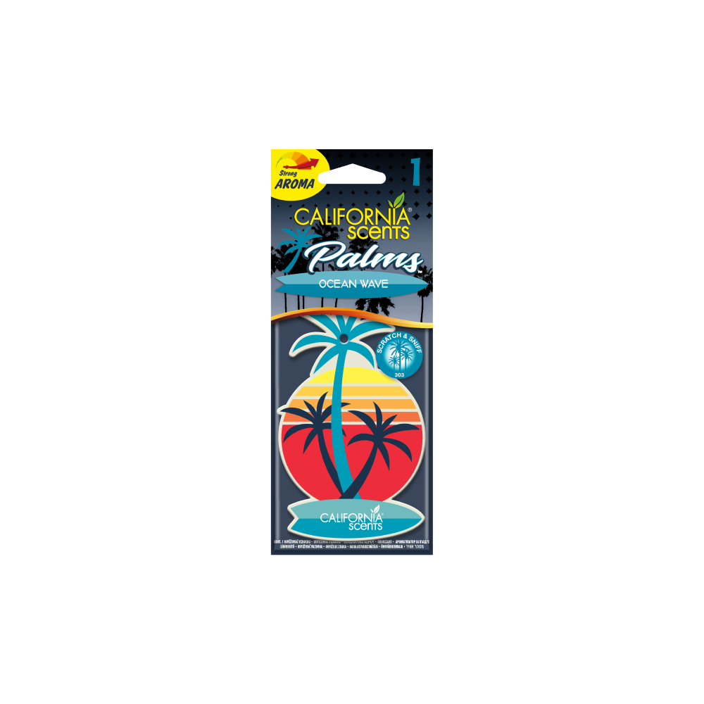 California Scents gaisa atsvaidzinātājs PALMA svaigums