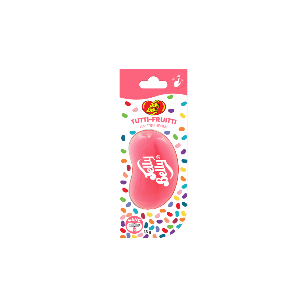 JELLY BELLY 3D Gel gaisa atsvaidzinātājs TuttiFrutti