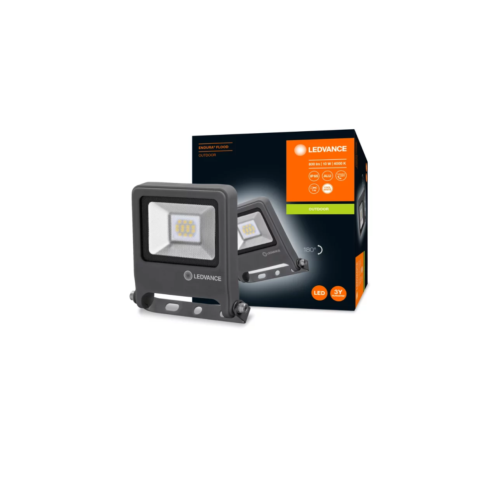 Ledvance Endura flood 10W 840 DG gaismeklis