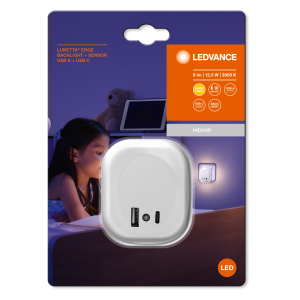 Ledvance Lunetta Edge sensor 3000K , balts gaismeklis