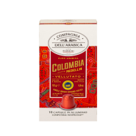Nespresso kafijas kapsulas Colombia - kapsulu kafija mājām