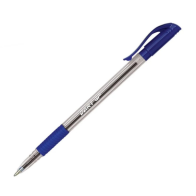 12 gab. Unomax Dart GP clear 0.7 lodīšu pildspalva, zila