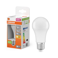 Osram LED STAR Classic A 60 8.5W/827 E27 FR spuldze (matēta)