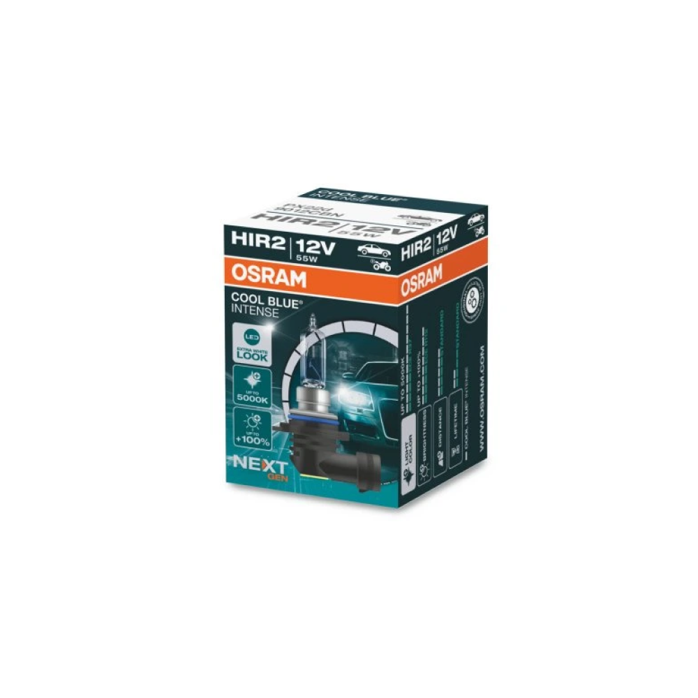 Osram auto Cool Blue Intense HIR2 55W 12V +100% B1 spuldze