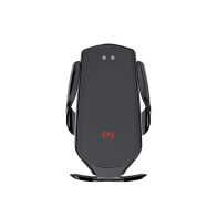 Maxlife MXCH-08 automātiskais auto turētājs ar bezvadu uzlādi 15W, melns