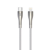Forever Sleek USB-C - 8pin vads 1m 27W ātrai uzlādei
