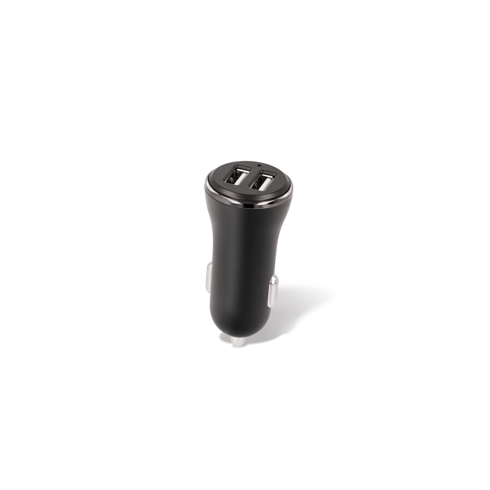 Forever CC-03 car charger 2xUSB 3.6A black for fast charging