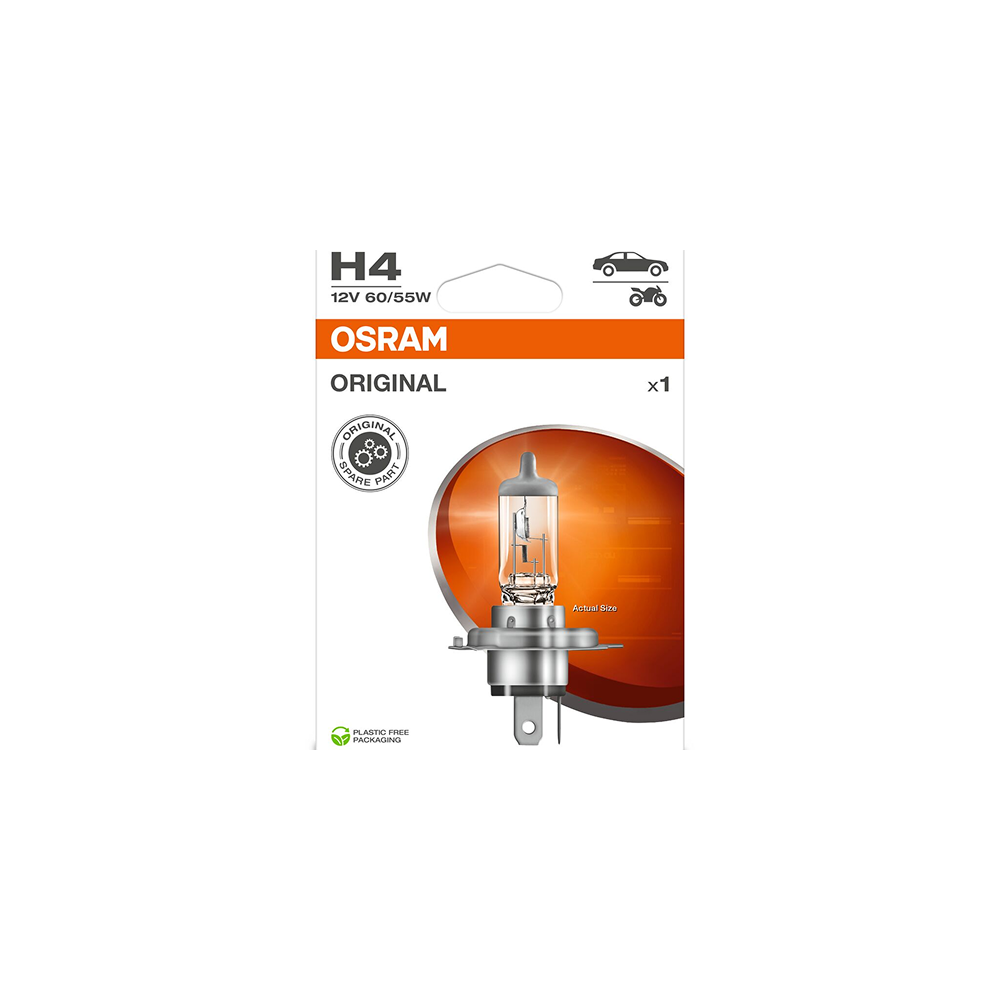 Osram auto Original H4 60/55W 12V B1 spuldze