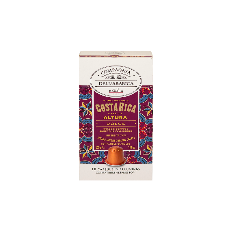 Nespresso® kafijas kapsulas Costa Rica - ziedu aromāts
