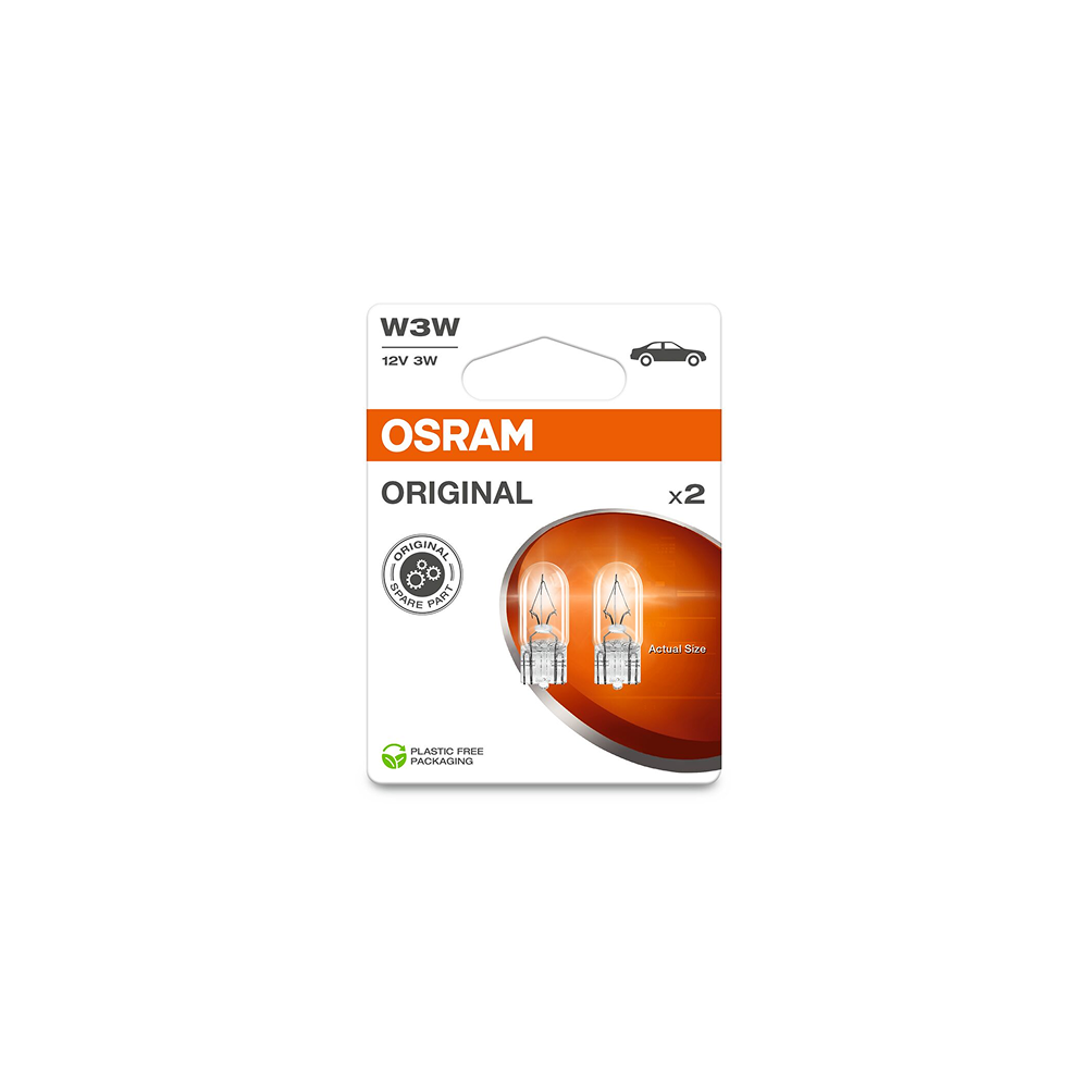 Osram auto Original W3W 3W 12V B2 spuldzes