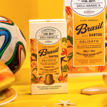 Nespresso® kafijas kapsulas Brasil ar šokolādes pieskaņu