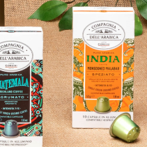 Nespresso® kafijas kapsulas India - pikanta un aromātiska