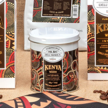 Malta kafija Kenya 125g bundžā CAFFE CORSINI ar garšu