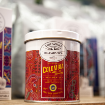 Malta kafija Colombia 125g bundžā ar riekstu niansēm