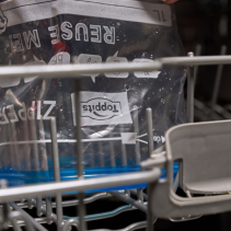 Maisiņi produktu uzglabāšanai Zipper® 3L, 8 gab. TOPPITS