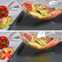 Roasting bags 2in1 L izmērs, 5 pcs. TOPPITS