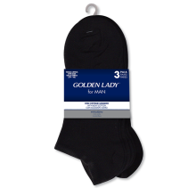 Golden Lady Minicalzino vīriešu īszeķes 3 pāri, elpojošas