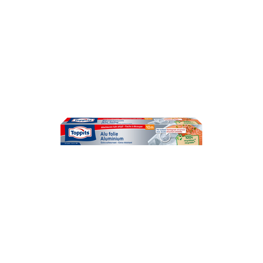 Aluminum foil 29,5cm x 10m TOPPITS