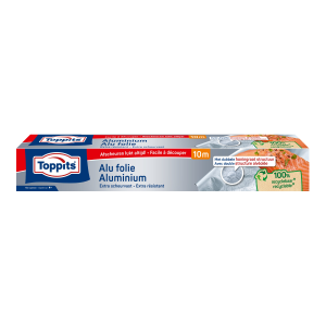 Aluminum foil 29,5cm x 10m TOPPITS