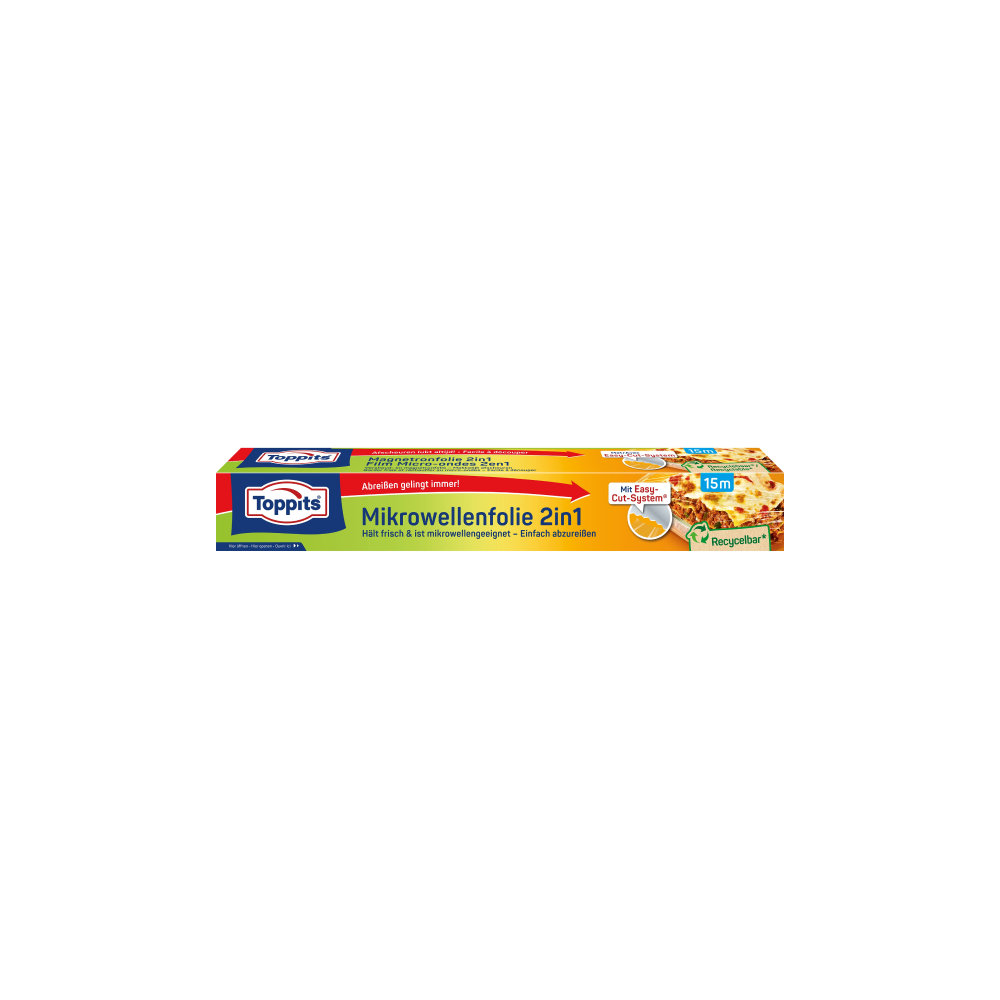 Cling film 2in1 15m TOPPITS