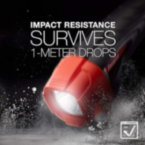 ENERGIZER Impact Rubber LED lukturis ar 125 lūmeniem
