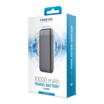 Power bank 10000mAh Forever TB-100M - portatīvais lādētājs, powerbanka