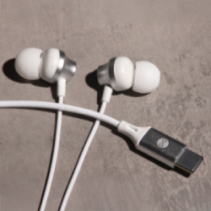 Forever EP-02 universālās austiņas ar mikrofonu USB-C