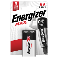 ENERGIZER MAX 9V B1 Alkaline baterija