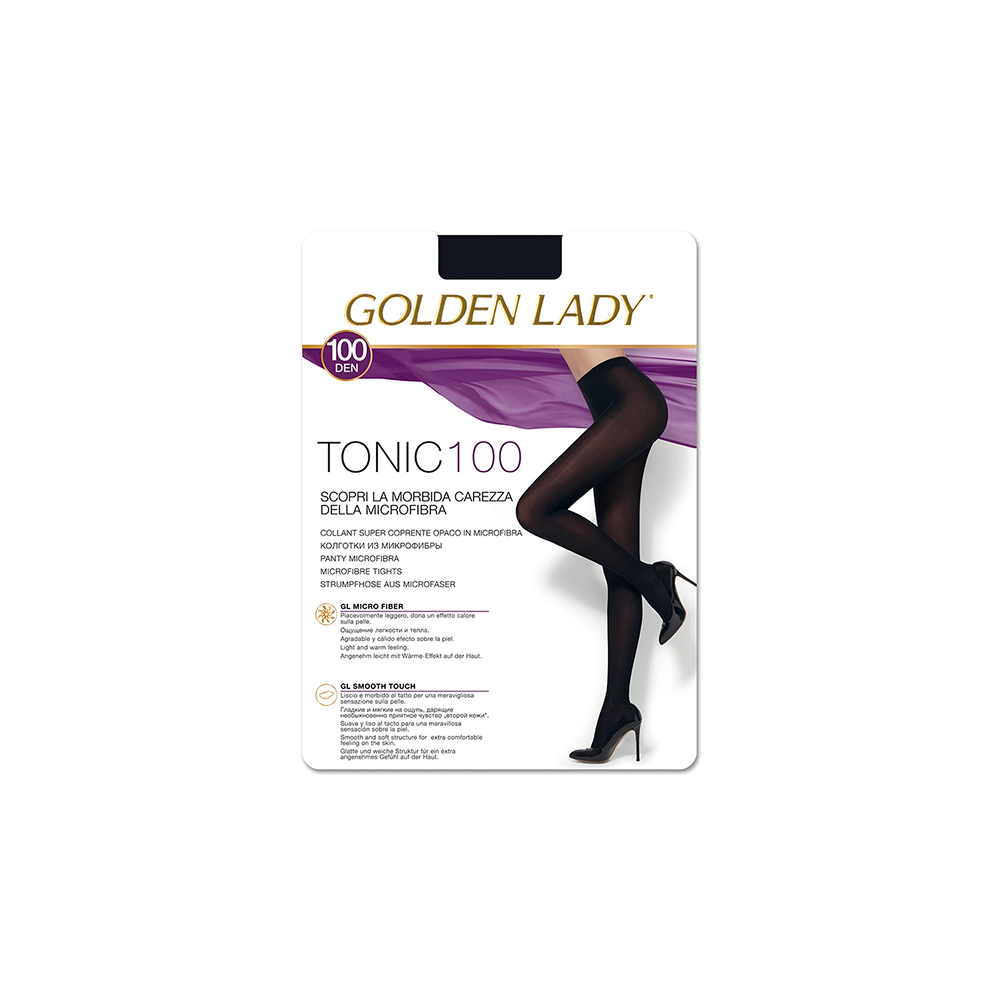 Golden Lady Tonic 100den mīkstas mikrošķiedras zeķubikses