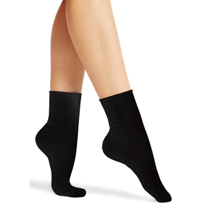 Golden Lady Sporty Liscio GRIGIO NERO īsās zeķes ar Lycra