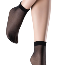SiSi Petit 20den NERO ankle socks 2 pairs sheer comfort