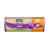 Aromatizētie atkritumu maisi (vaniļa-lavanda) 20L, 12 gab. SWIRL