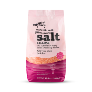 Coarse Himalayan salt 1kg SALT ODYSSEY