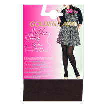 Zeķubikses Curvy 50den 2-S NERO GOLDEN LADY