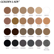 Zeķubikses Curvy 50den 2-S NERO GOLDEN LADY