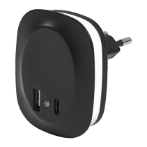 Ledvance Lunetta Edge sensor 3000K, black luminaire