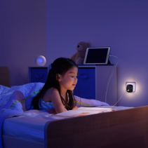Ledvance Lunetta Edge sensor 3000K, black luminaire