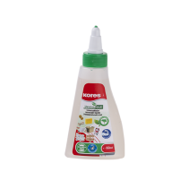 Līme bez šķīdinātājiem KORES Eco Universal Glue 60 ml - caurspīdīga un droša izvēle