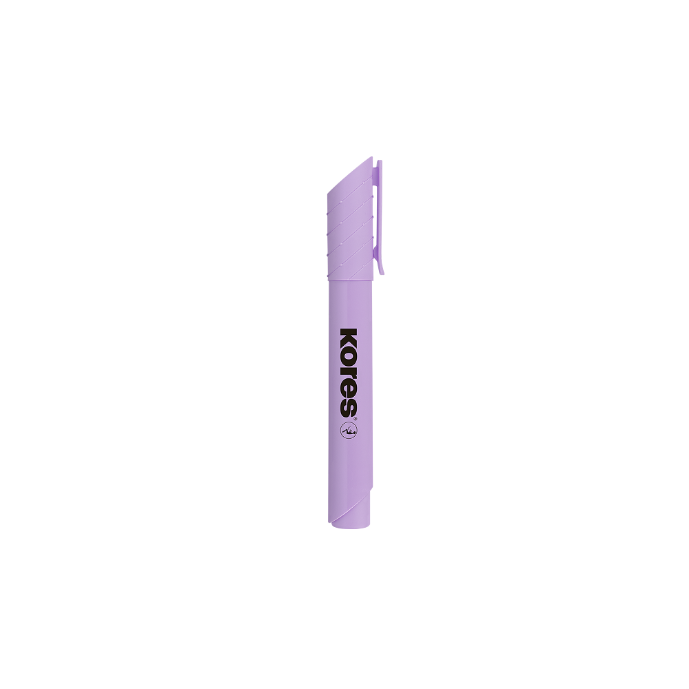 Marķieri violeti ar ūdens bāzes tinti KORES HIGH LINER PLUS