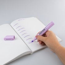 Marķieri violeti ar ūdens bāzes tinti KORES HIGH LINER PLUS