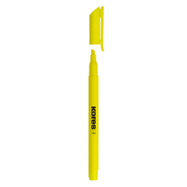 Marķieri dzelteni neona KORES HIGH LINER Fine - spilgta izcelšana