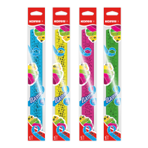 Elastīgs lineāls 30 cm - izturīgs un krāsains KORES ELASTIK