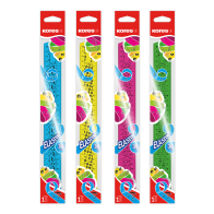 Elastīgs lineāls 30 cm - izturīgs un krāsains KORES ELASTIK