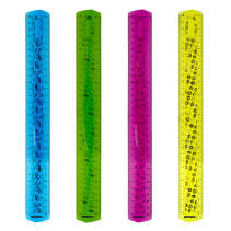 Elastīgs lineāls 30 cm - izturīgs un krāsains KORES ELASTIK