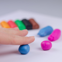Plastilīns, mīksta modelēšanas masa 10 krāsās - KORES Plastilina