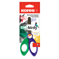 Šķēres bērniem ar noapaļotiem galiem - KORES BIRDY, drošas un izturīgas