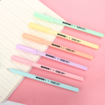 Lodīšu pildspalvas KORES K0R-M Pastel zilas, ergonomiskas, 50 gab.