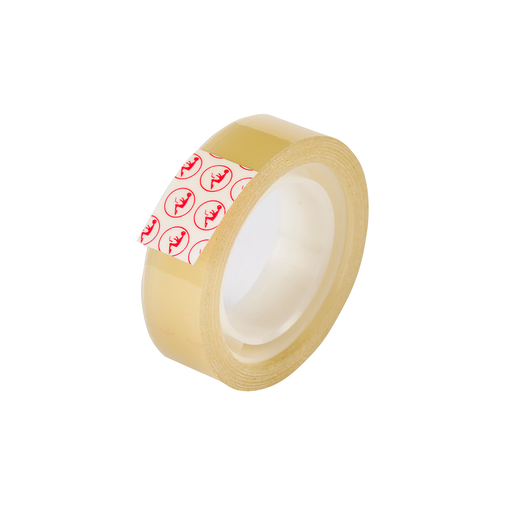 KORES Transparent Film Adhesive Tape, 10 m × 12 mm